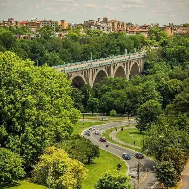 Woodley Park BRIDGE, DC | Luxury and Exotic Car rental in Washington DC