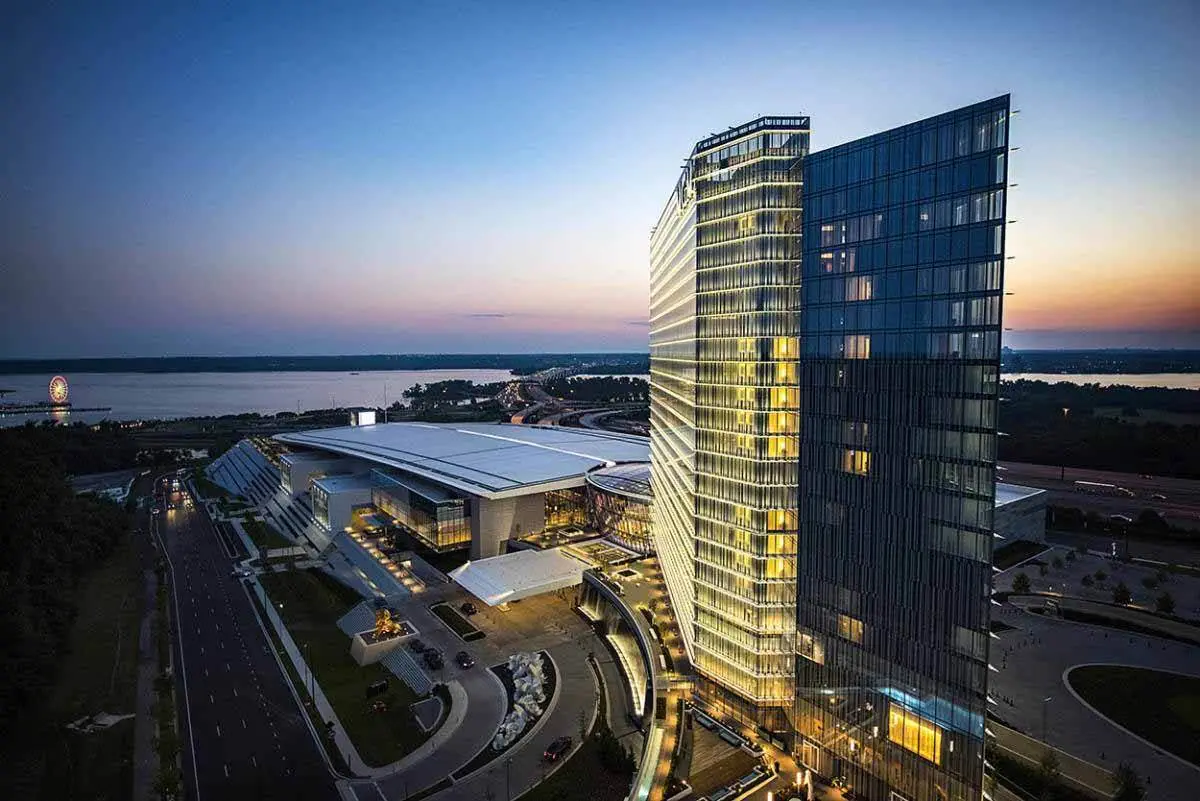 Welcome to MGM National Harbor | Luxury car rental service of cars, security in Virginia | car rental in Virginia | black cadillac escalade | rental exotic cars