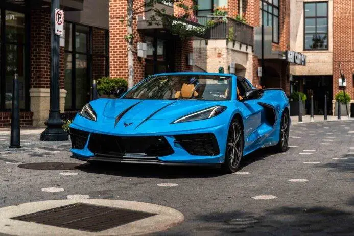 CHEVROLET CORVETTE Blue | Rental Cars | Capital Exotic Cars