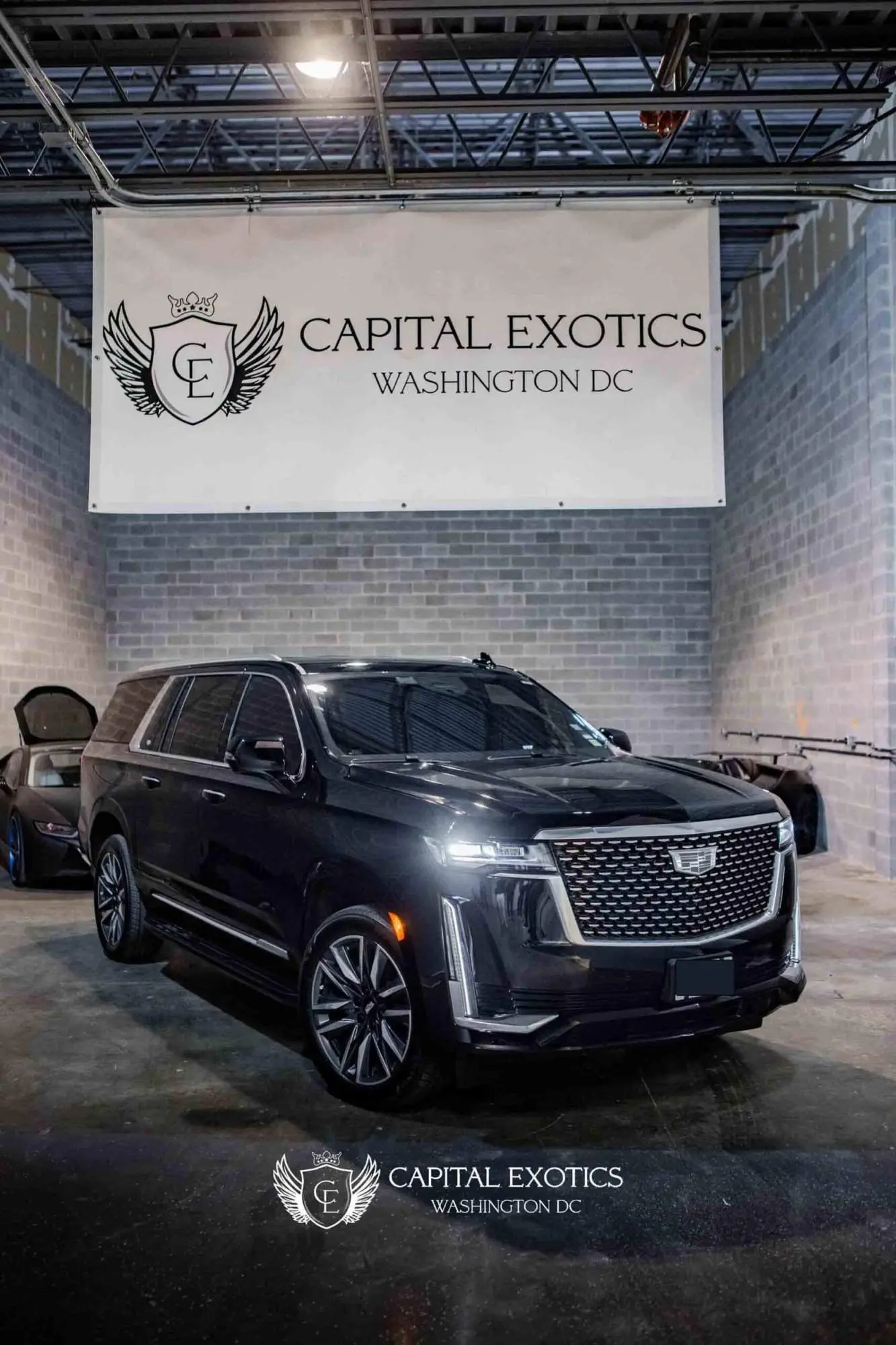 Cadillac Escalade - Large Luxury SUV for rent at Capital Exotic Car Rental in Washington DC, Maryland and Virginia