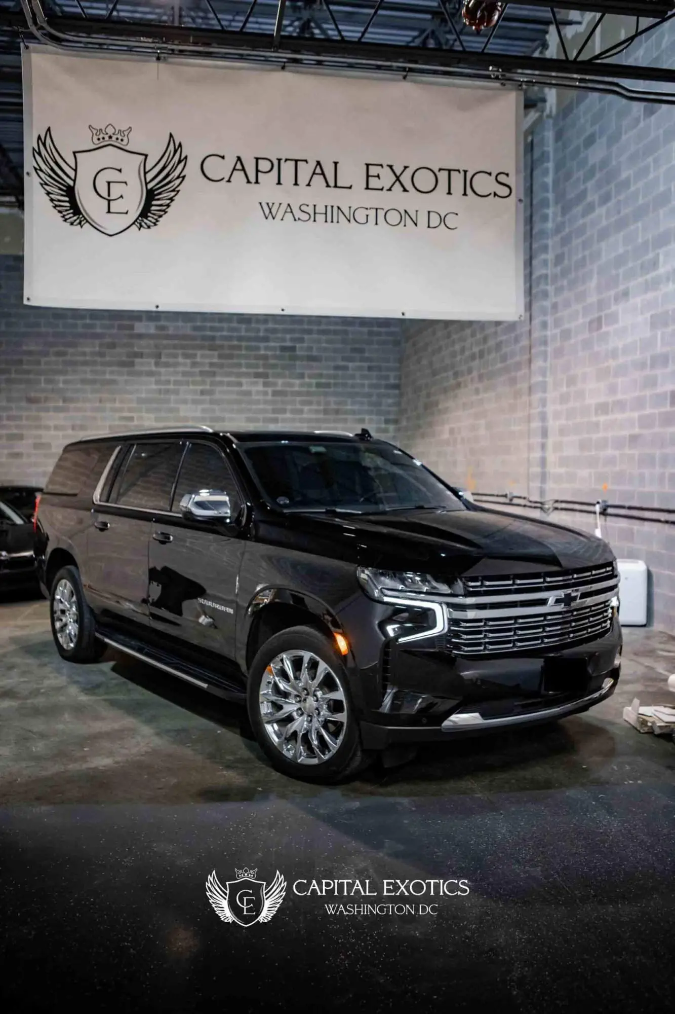 Chevrolet Suburban - Large Luxury SUV for Rent at Capital Exotic Car Rental in Washington DC, Maryland and Virginia
