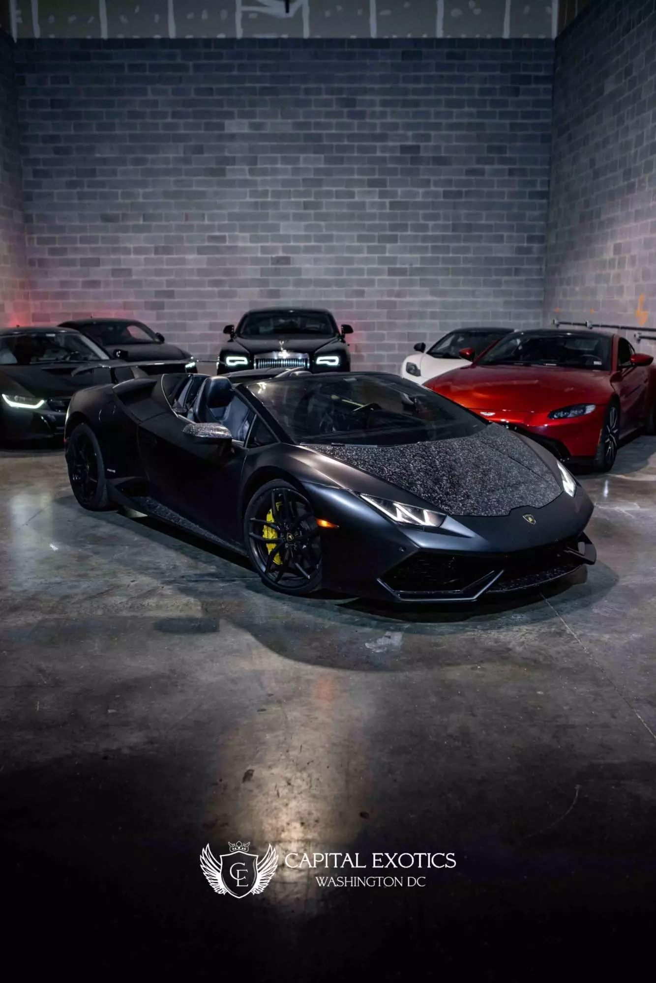 Lamborghini Huracan Spyder - Black