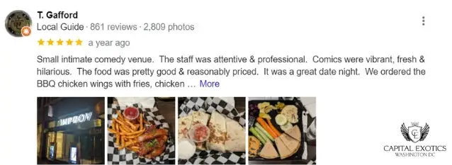 food blogger review about club food