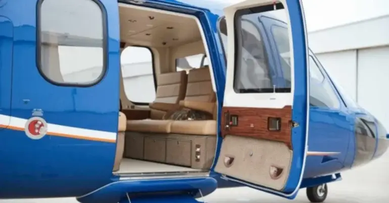 Helicopter Comfort and Luxury