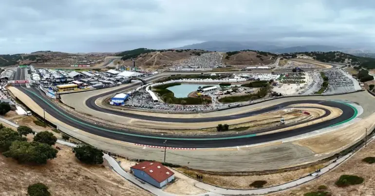 Laguna Seca Famous Race Track