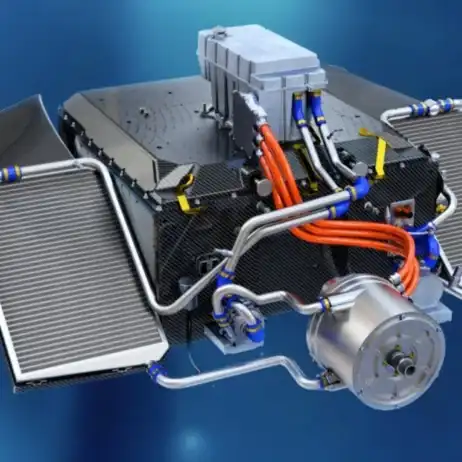 Hybrid cooling Systems in race car