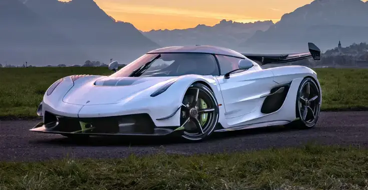 Koenigsegg Jesko - koenigsegg for Rent
