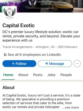 LinkedIn of capital exotic