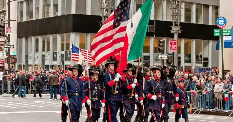 Attend A Parade on Columbus Day