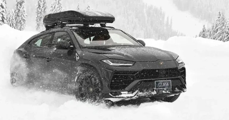 Luxury cars for road trips In January