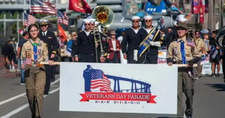 San Diego Veterans Day Parade - San Diego, California