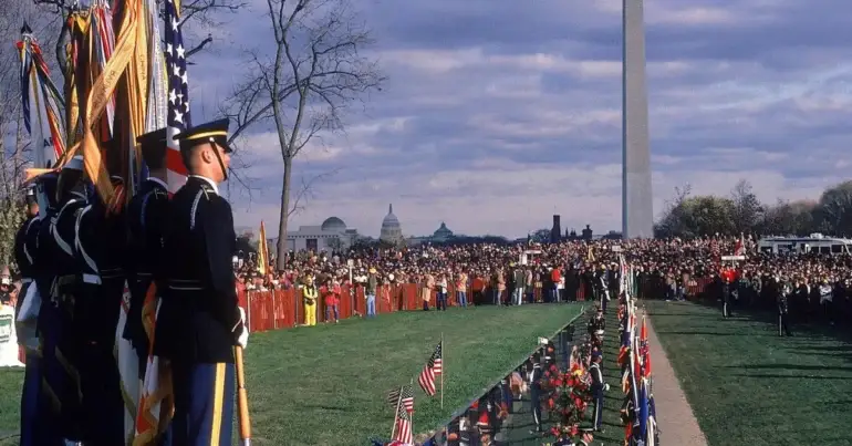 Vietnam Memorial Ceremony - Washington, DC