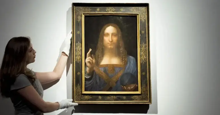 The Salvator Mundi by Leonardo Da Vinci | most expensive paintings