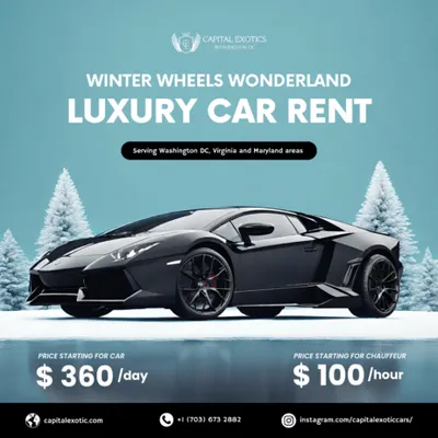 Cyber Monday 2023 | exotic car rentals | car rental dc