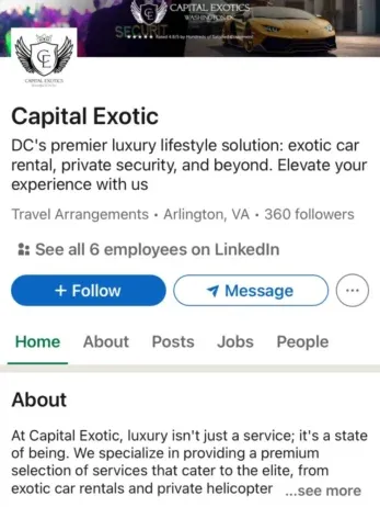 LinkedIn of capital exotic