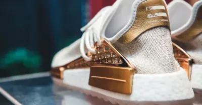 Adidas Pharrell Williams NMD Hu 'Solid Gold' | sneakers