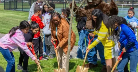 Volunteer In Your Community on Columbus Day