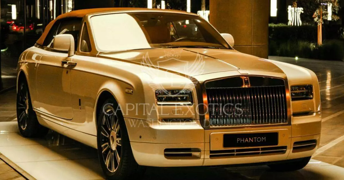 Cost to Rent a Rolls Royce in Maryland with Capital Exotic