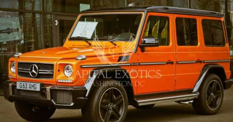 Mercedes G-Wagon excelling in The Transporter for luxury and high performance.